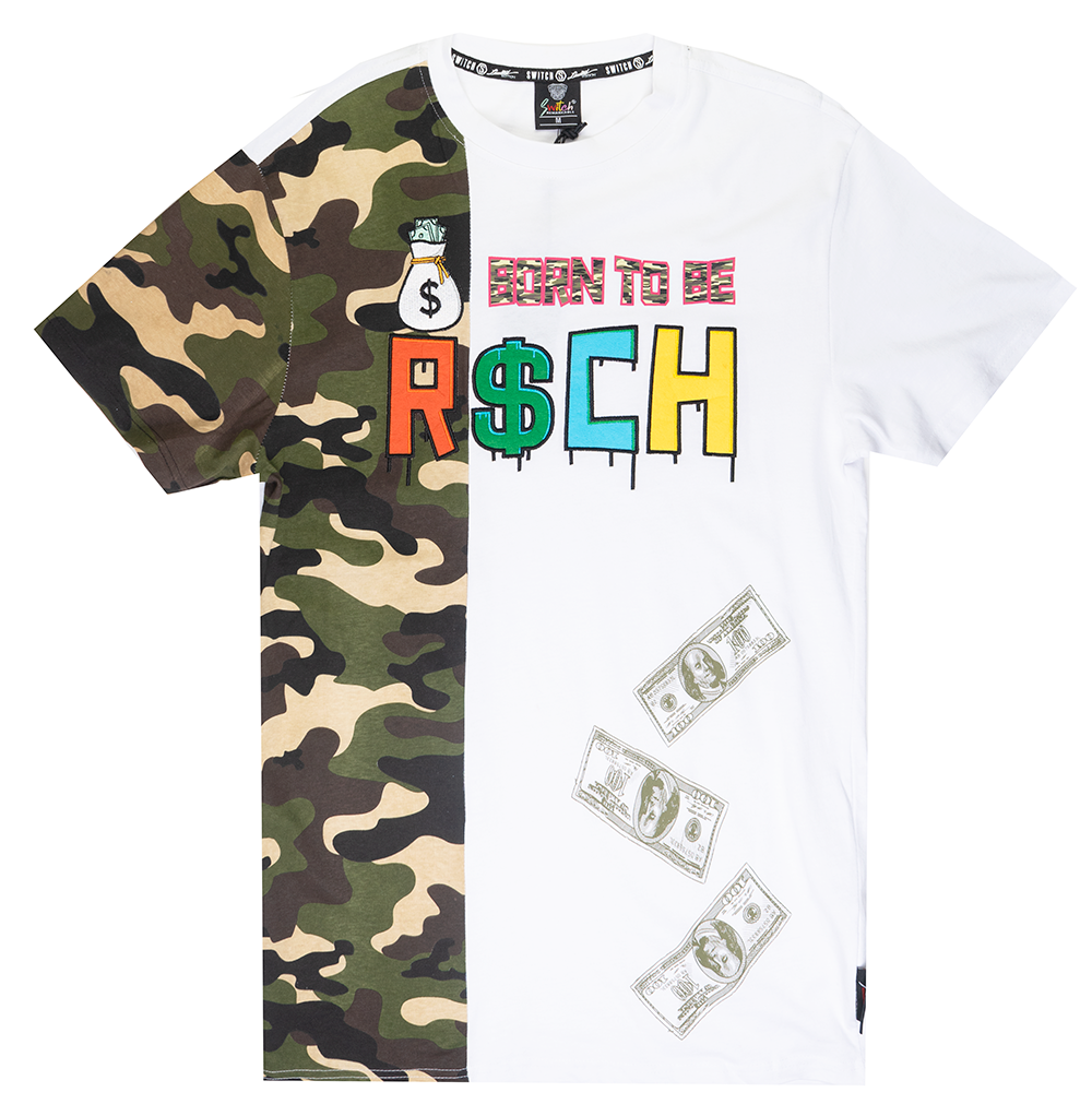 SWITCH GRAPHIC T-SHIRT WHITE - SF2050
