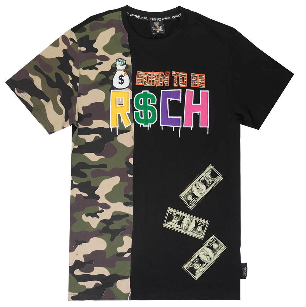 SWITCH GRAPHIC T-SHIRT BLACK - SF2050