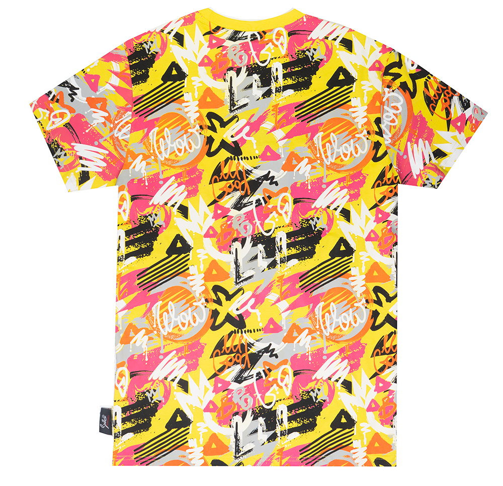 SWITCH GRAPHIC T-SHIRT YELLOW - SS2104