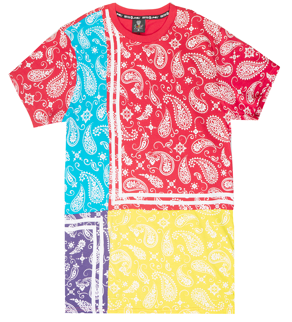SWITCH GRAPHIC T-SHIRT RED - SS2109