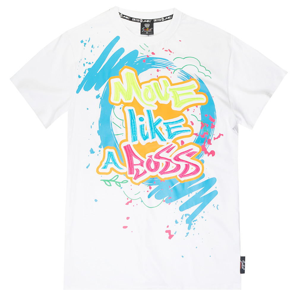 SWITCH GRAPHIC T-SHIRT WHITE - SS2114
