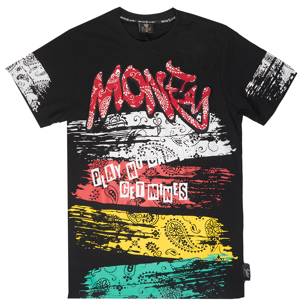 SWITCH GRAPHIC T-SHIRT BLACK - SS2118