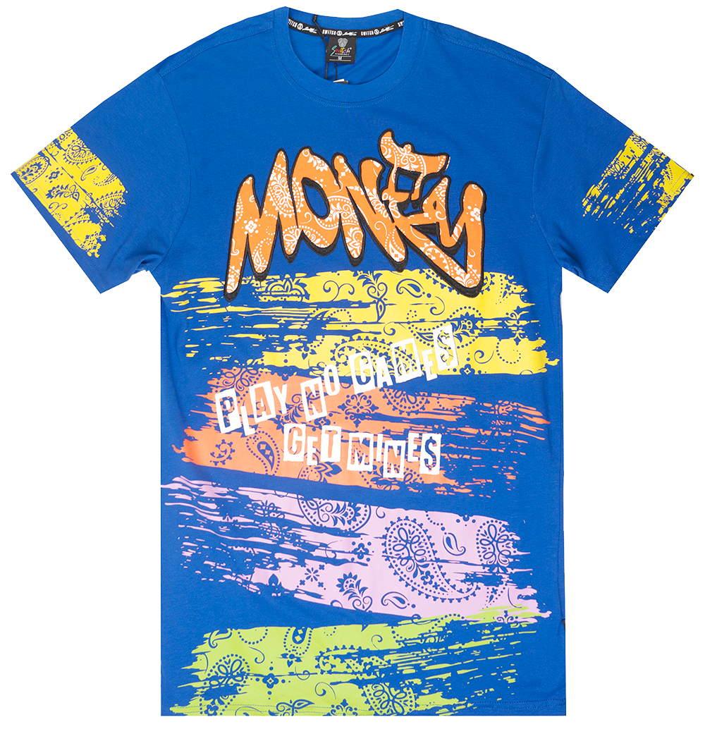 SWITCH GRAPHIC T-SHIRT BLUE - SS2118