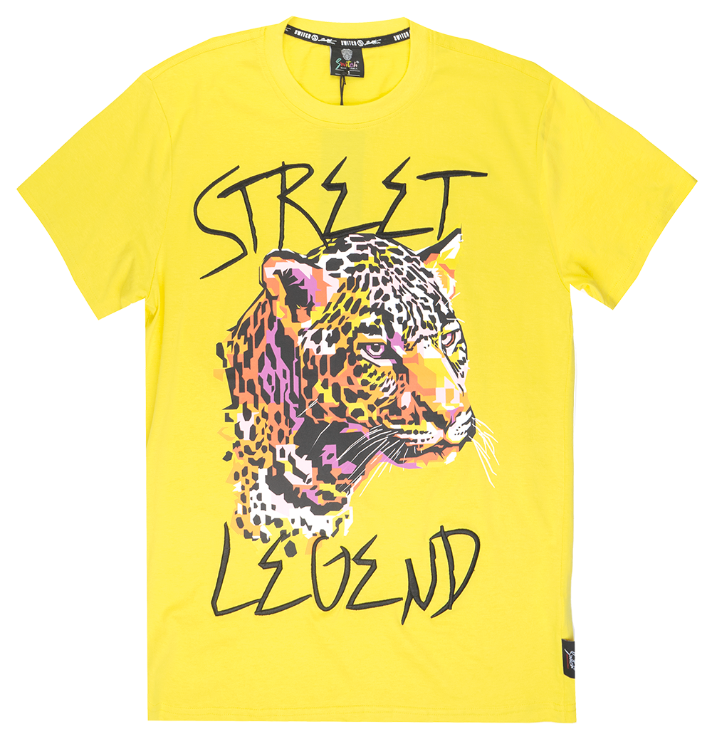 SWITCH GRAPHIC T-SHIRT YELLOW - SS2126
