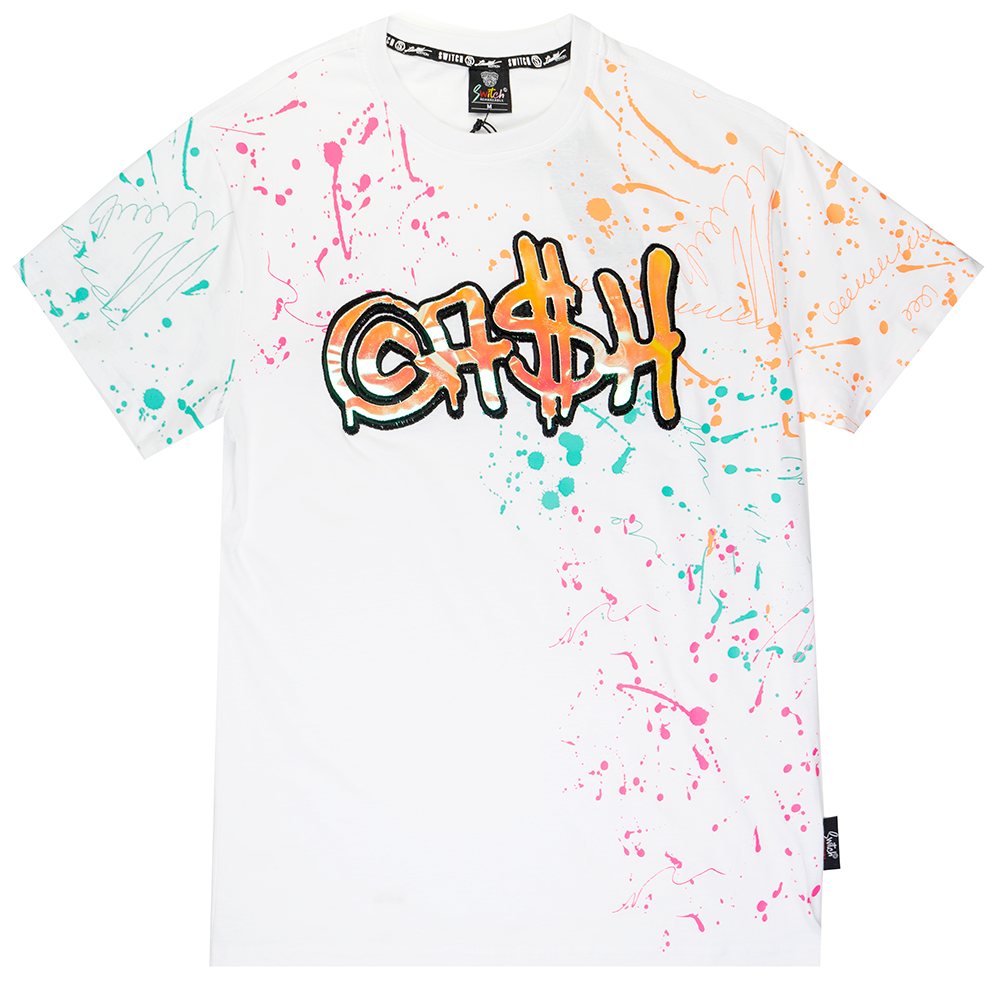 SWITCH GRAPHIC T-SHIRT WHITE - SS2129