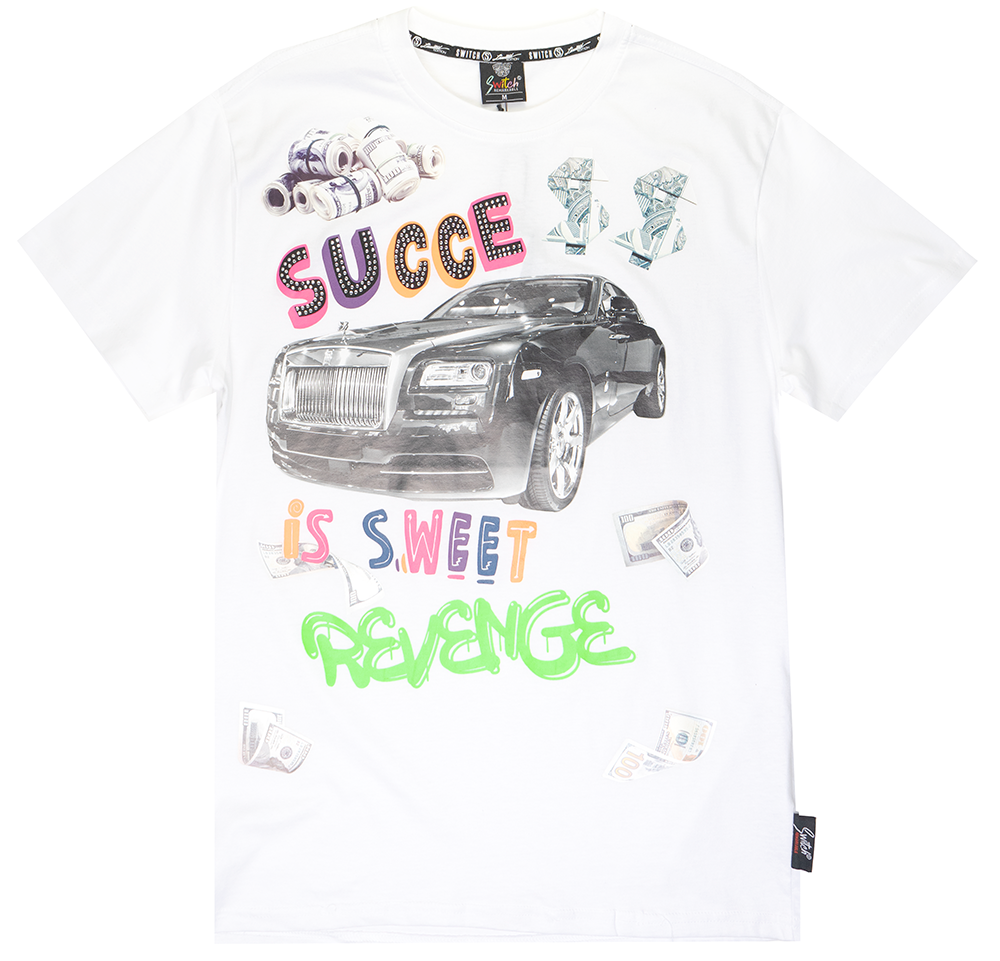 SWITCH GRAPHIC T-SHIRT WHITE - SS2132