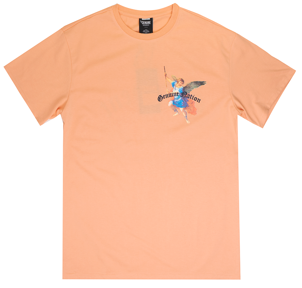 GENUINE GRAPHIC T-SHIRT SALMON - GN3041