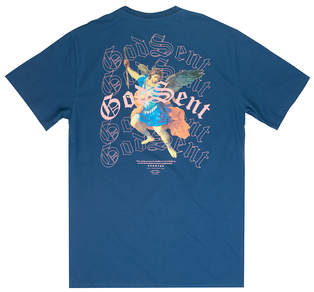 GENUINE GRAPHIC T-SHIRT DARK BLUE - GN3041