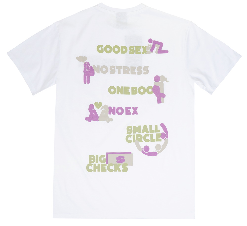 GENUINE GRAPHIC T-SHIRT WHITE - GN3204