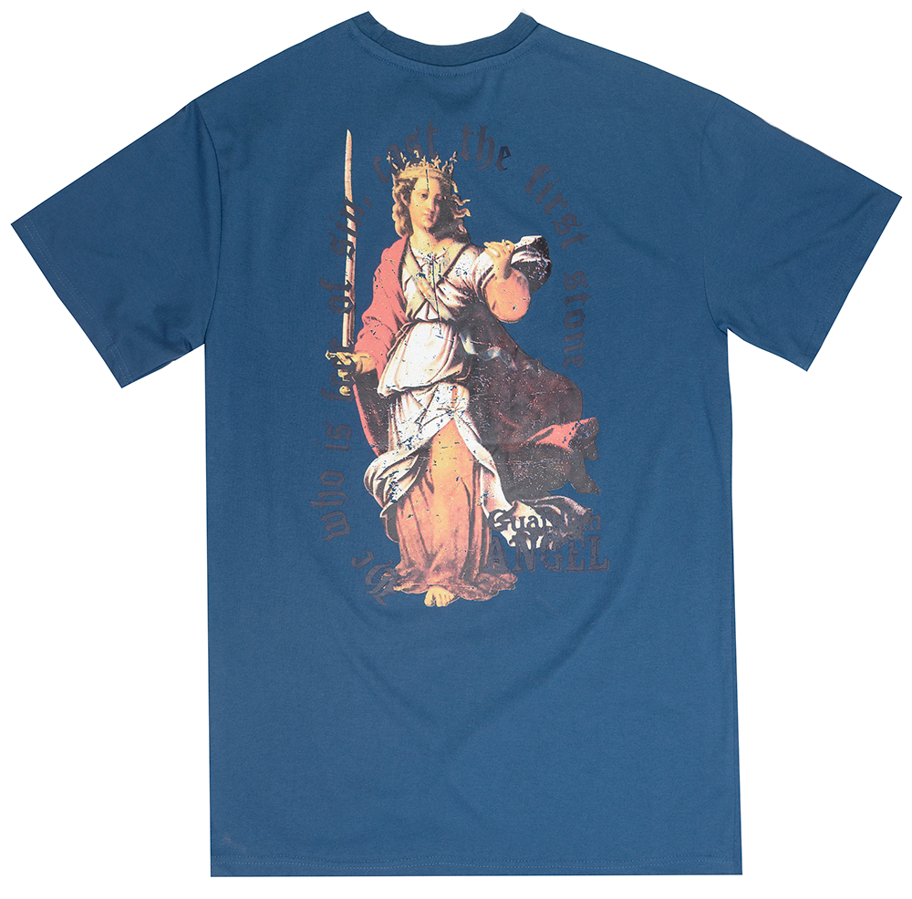 GENUINE GRAPHIC T-SHIRT DARK BLUE - GN3042
