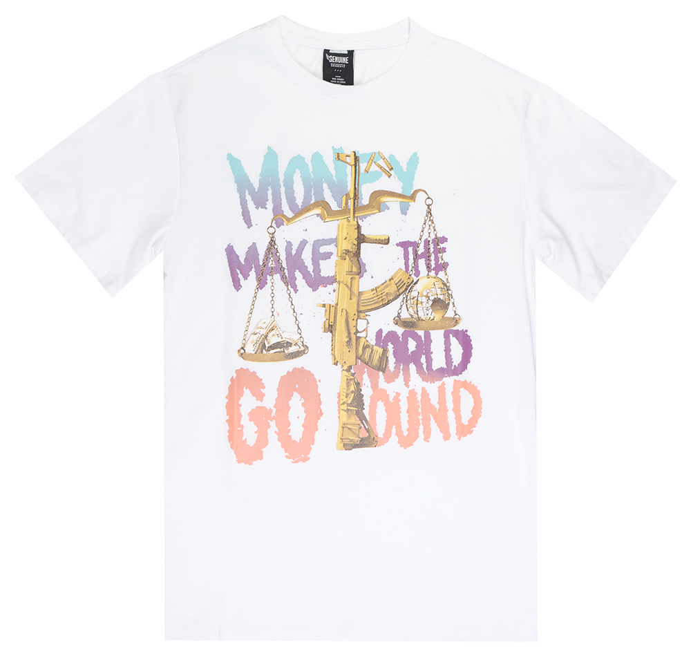 GENUINE GRAPHIC T-SHIRT WHITE - GN3115