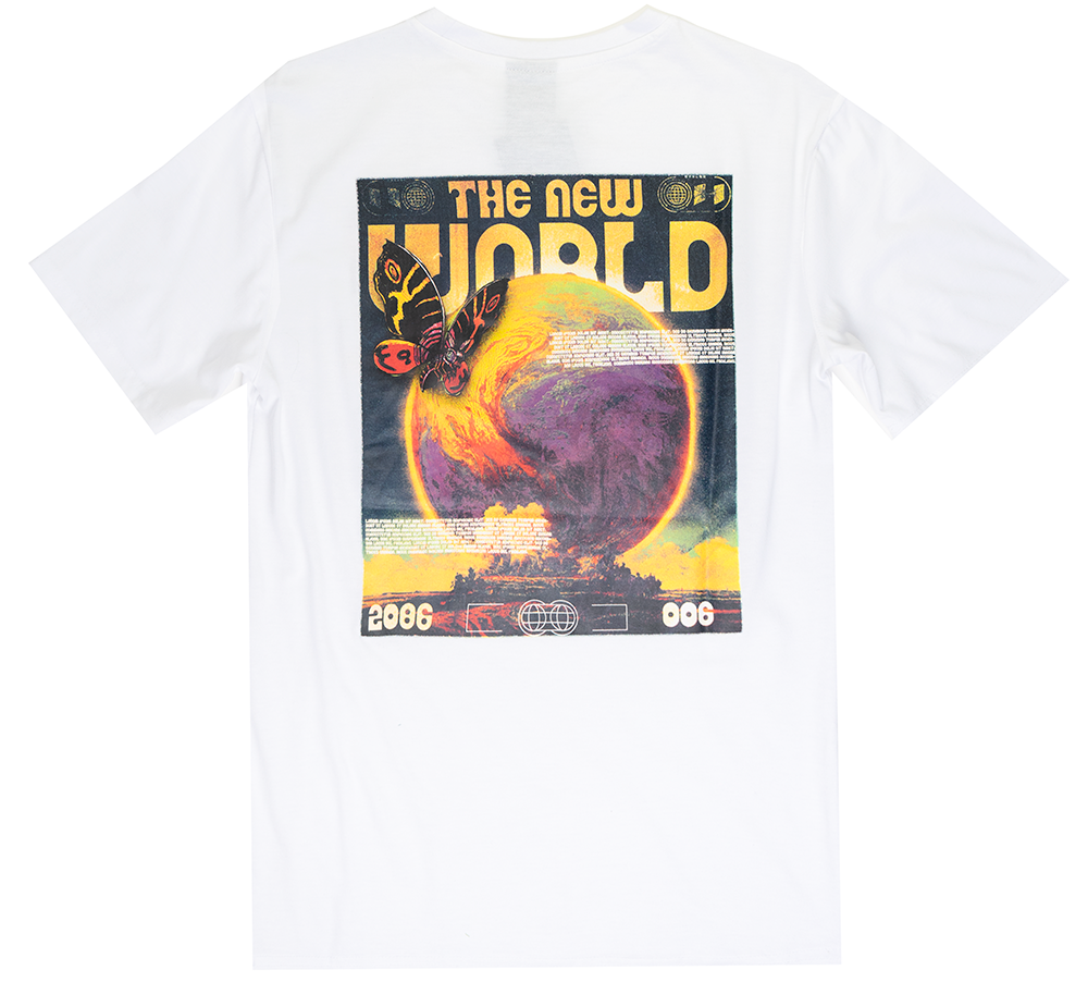 GENUINE GRAPHIC T-SHIRT WHITE - GN3149