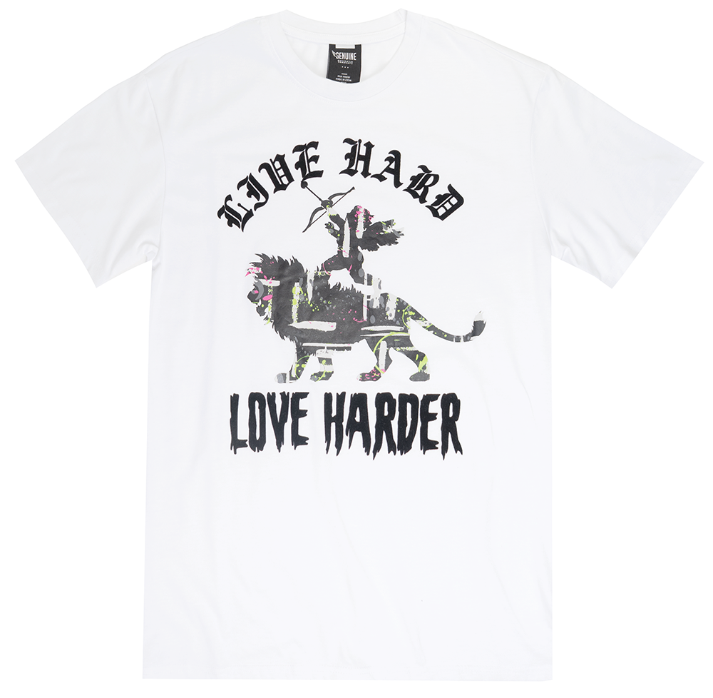 GENUINE GRAPHIC T-SHIRT WHITE - GN3193