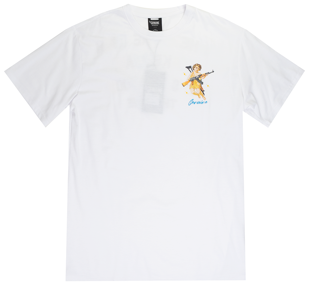 GENUINE GRAPHIC T-SHIRT WHITE - GN3100