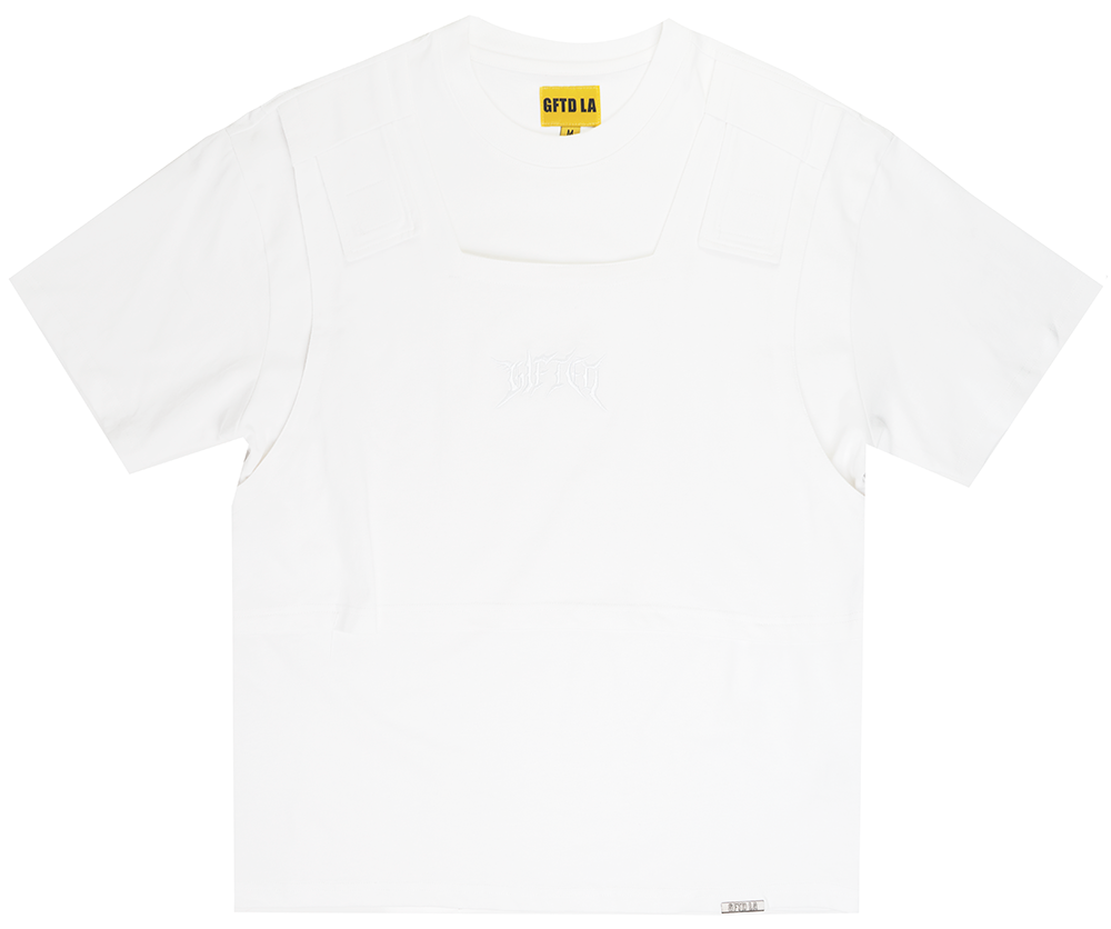 GFTD LA VEST T-SHIRT WHITE - GFTSP25-8
