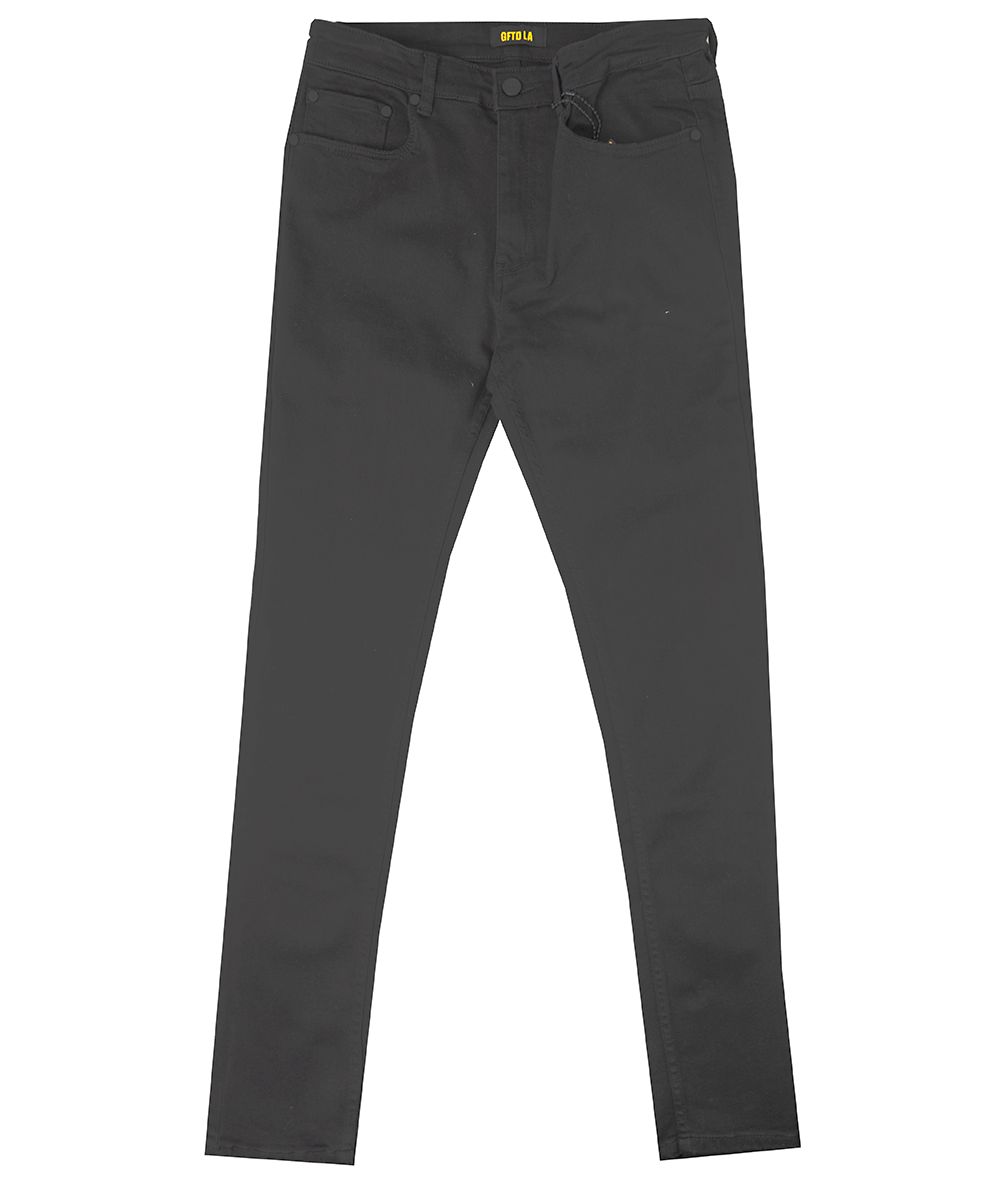 GFTD LA STRAIGHT FIT JEANS BLACK - BENSON