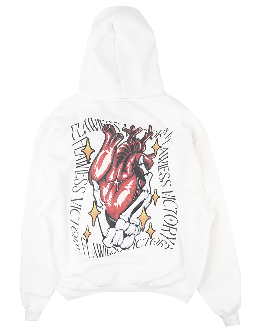 GENUINE GRAPHIC HOODIE NATURAL - GN3284