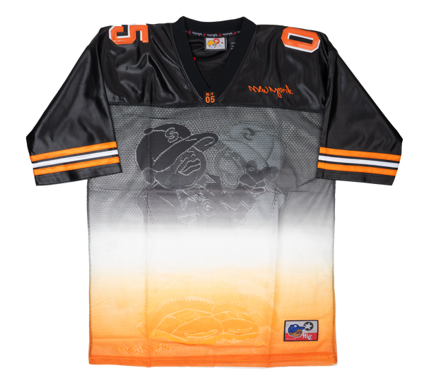 ZEMA MC NYC FOOTBALL JERSEY BLK/ORNG/WHT - 2009C