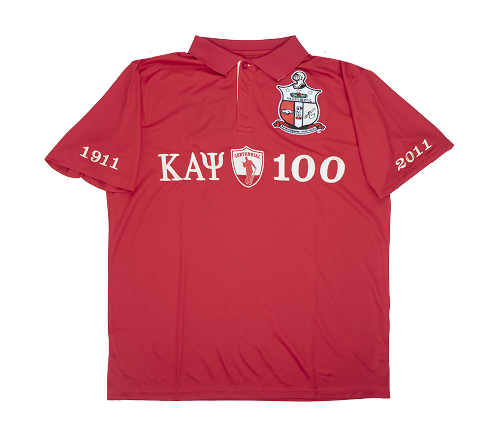 KAPPA ALPHA PSI S/S POLO SHIRT RED - DN002