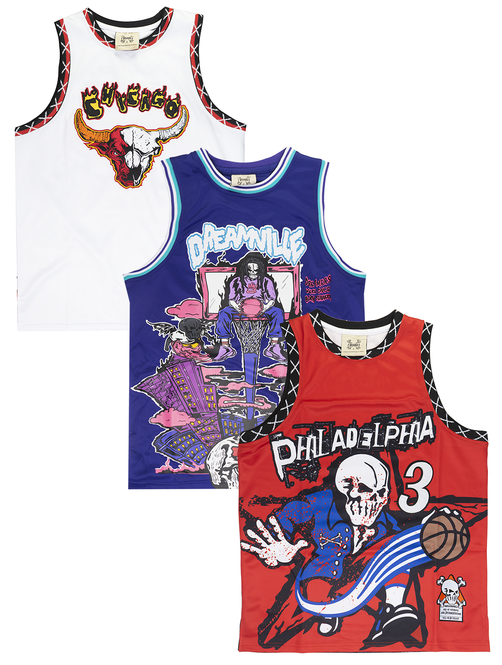 YOUTH BRAND X ASSORTED BASKETBALL JERSEY ASST - BX-YBBJ-ASST