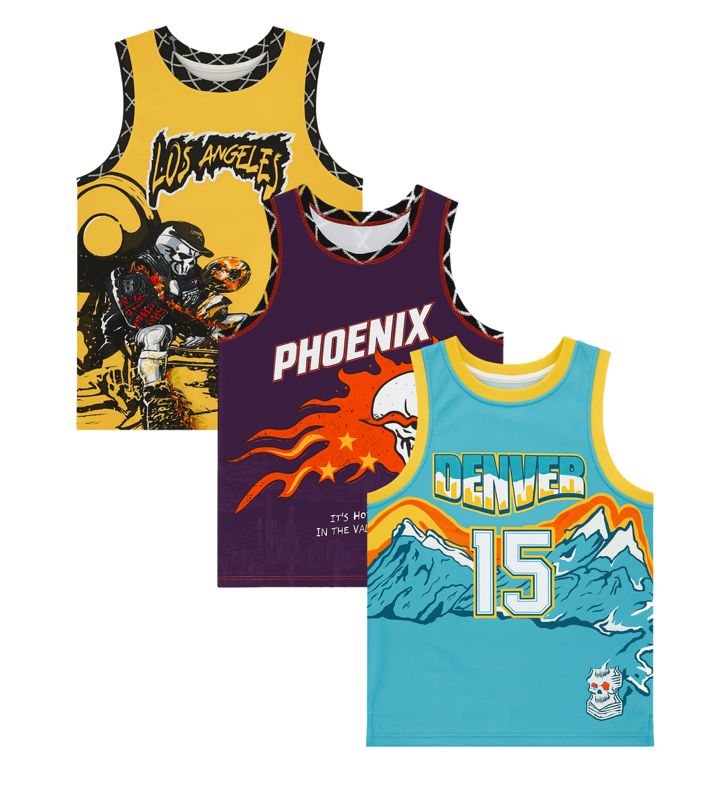 YOUTH BRAND X ASSORTED BASKETBALL JERSEY ASST - BDX-YBBJ-ASST