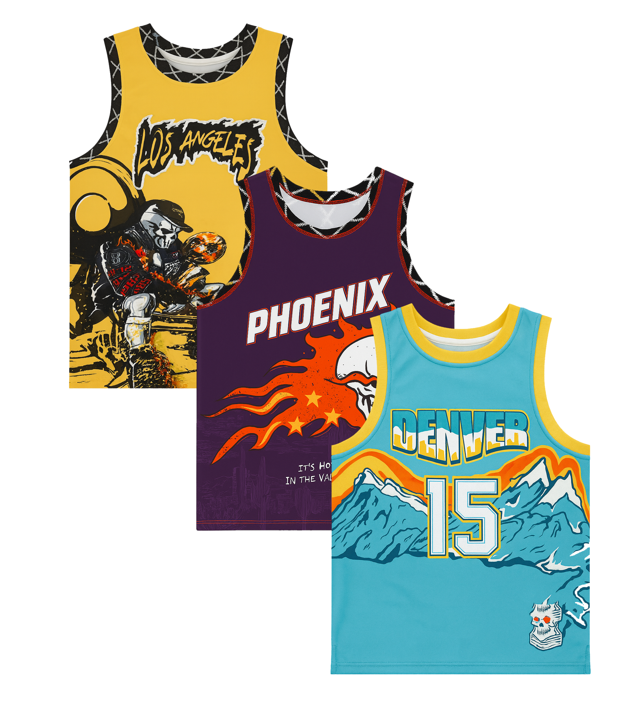 YOUTH BRAND X ASSORTED BASKETBALL JERSEY ASST - BDX-YBBJ-ASST