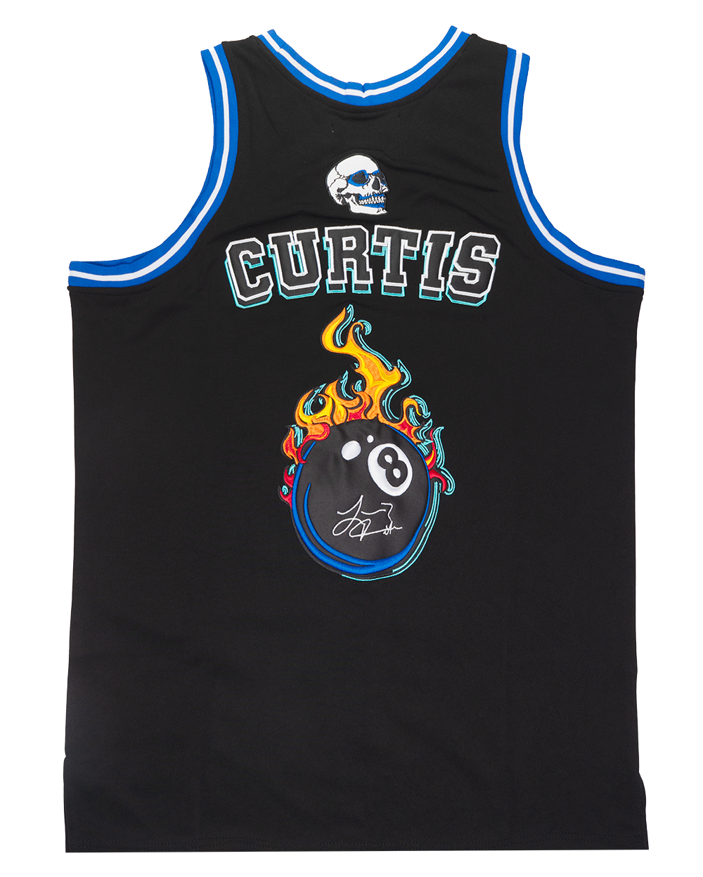HEADGEAR DEAD PRESIDENTS BASKETBALL JERSEY BLACK - HGC095X-BBJ-05