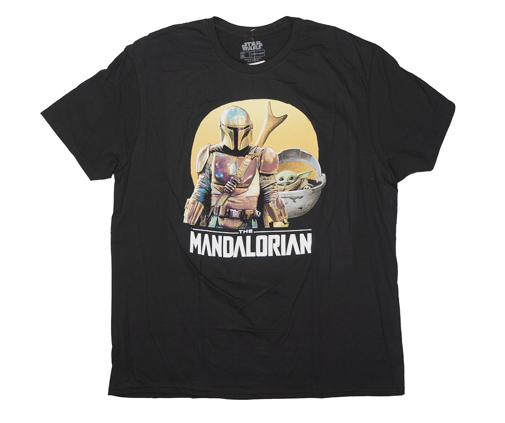 STAR WARS MANDALORIAN T-SHIRT BLACK - STMD0134