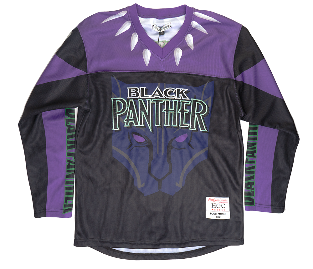 HEADGEAR BLACK PANTHER HOCKEY JERSEY BLACK - HGC053-HKYJ-21