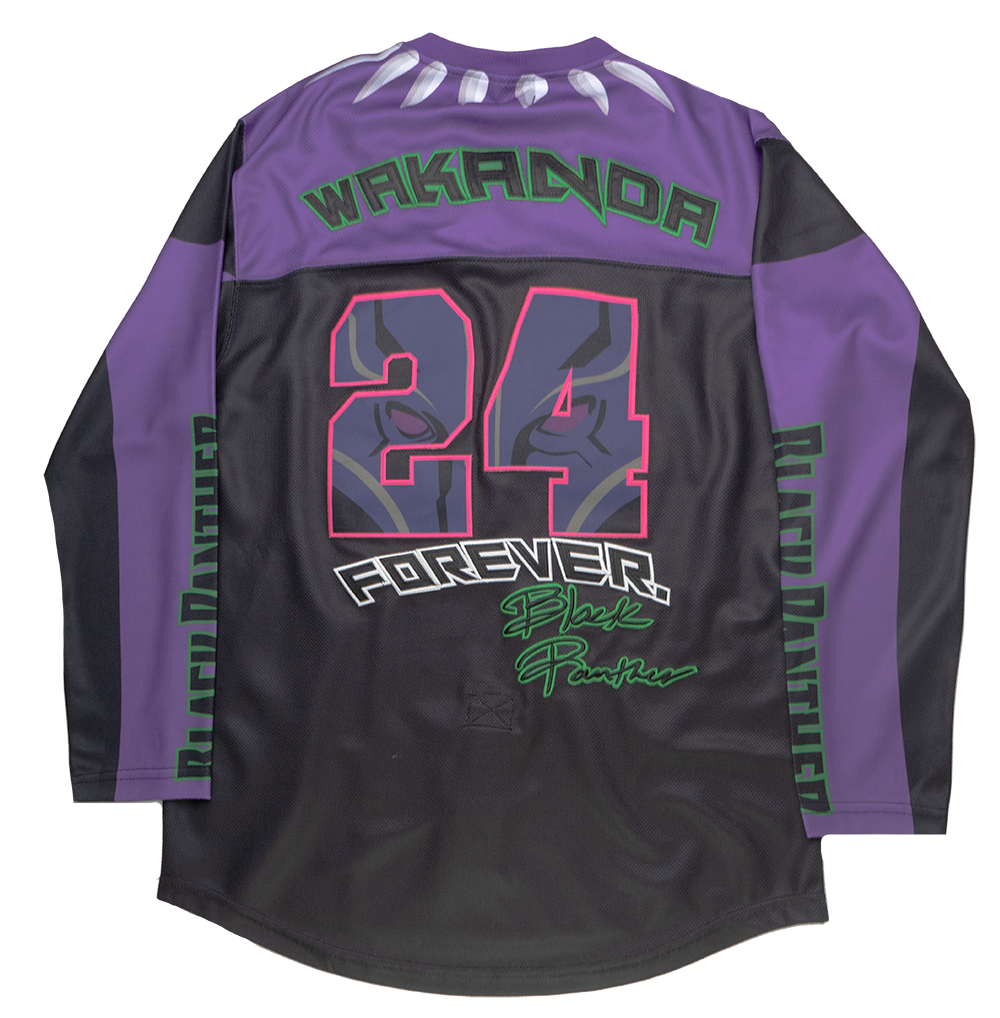 HEADGEAR BLACK PANTHER HOCKEY JERSEY BLACK - HGC053-HKYJ-21