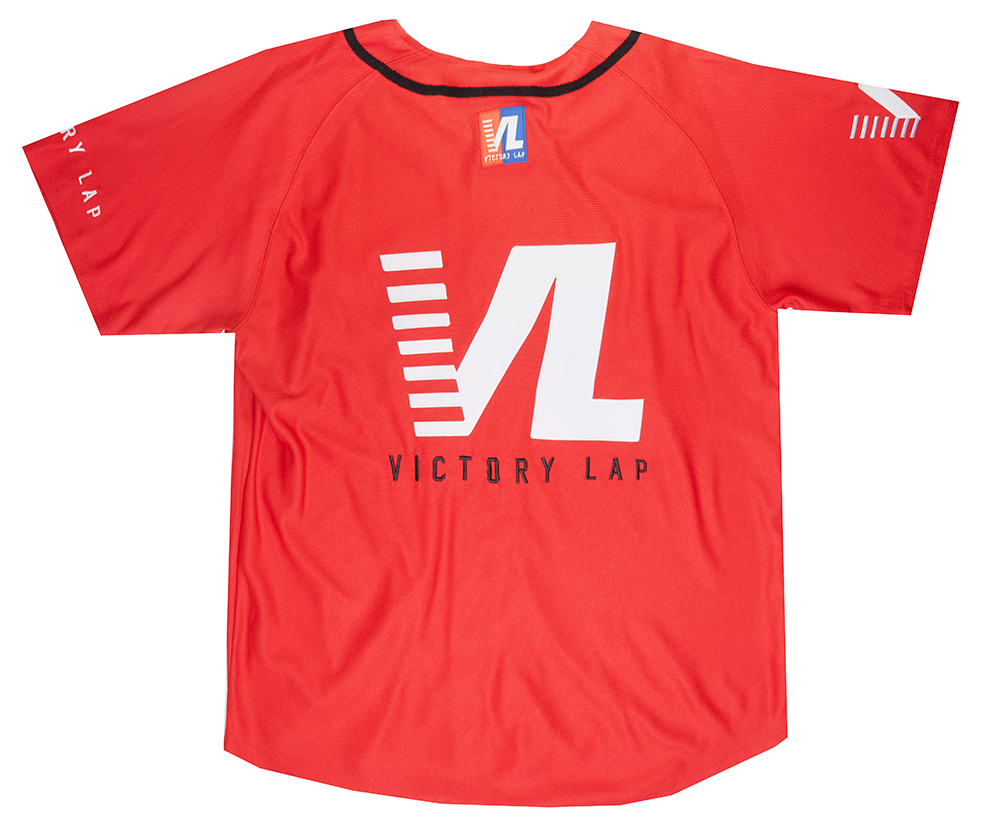 HEADGEAR CRENSHAW NIPSEY BASEBALL JERSEY RED - HGA006-BAJ-09