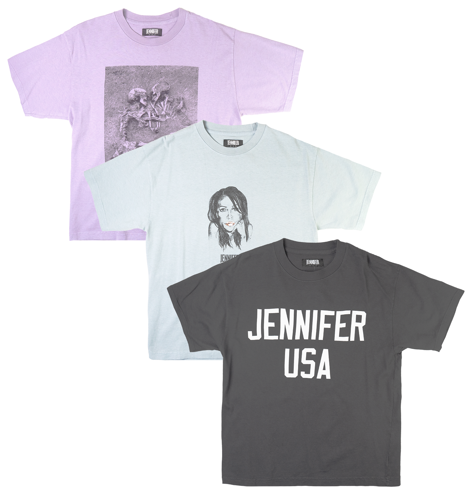 WOMEN'S LICENSED ASSORTED JENNIFER T-SHIRT ASST - JST09