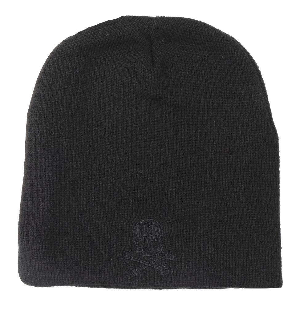 LICENSED LUCKY 13 BEANIE BLACK - LUCKNT0020