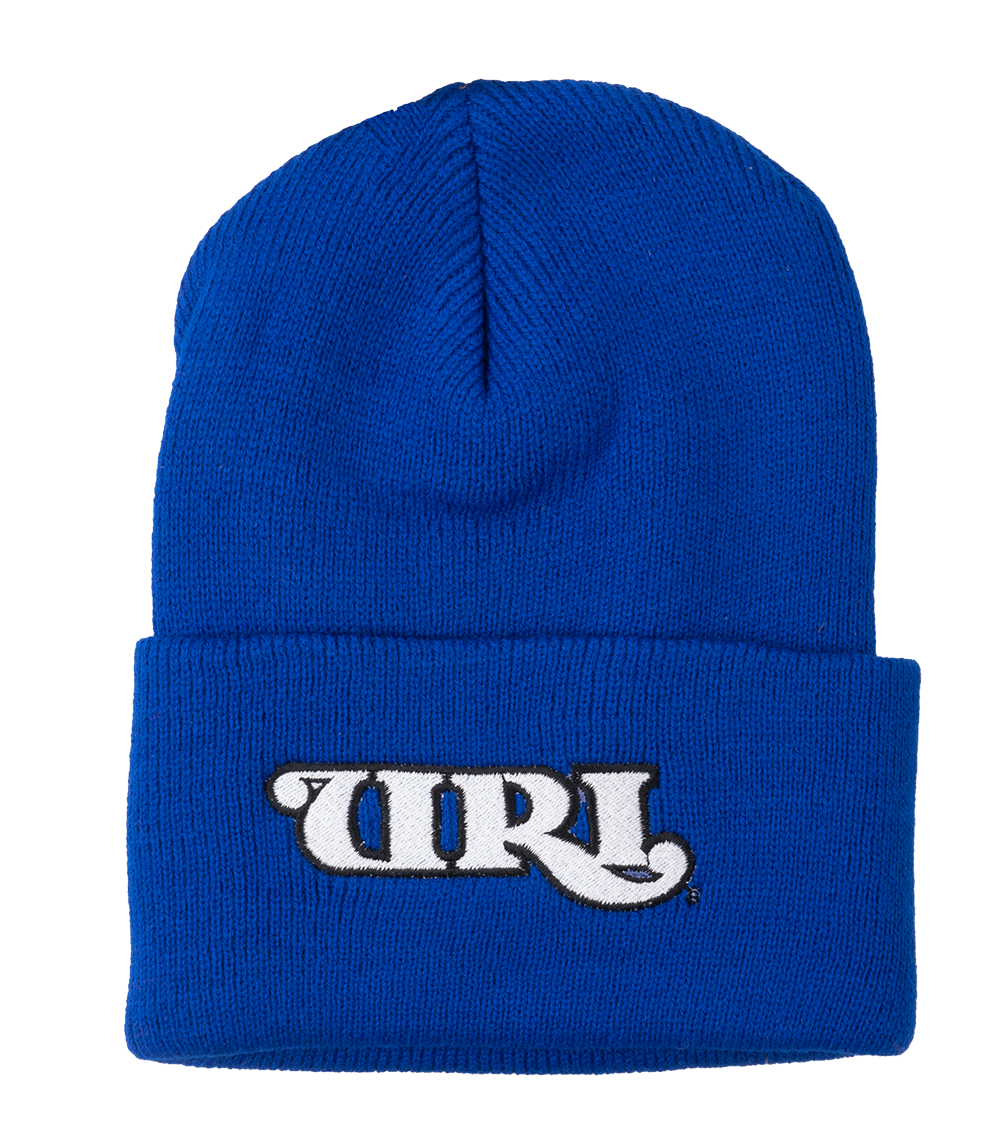 LICENSED UNIVERSITY OF RHODE ISLAND BEANIE ROYAL - URI001