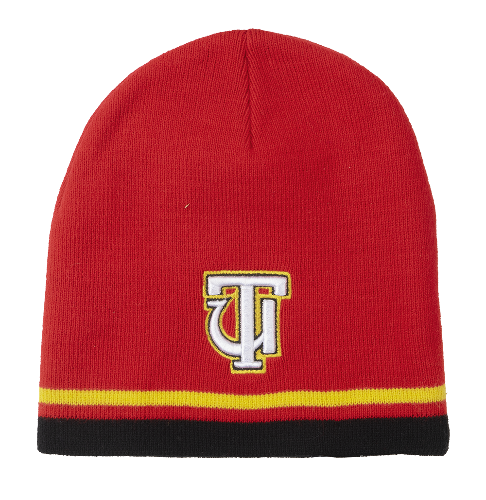 LICENSED TUSKEGEE UNIVERSITY BEANIE RED - UT