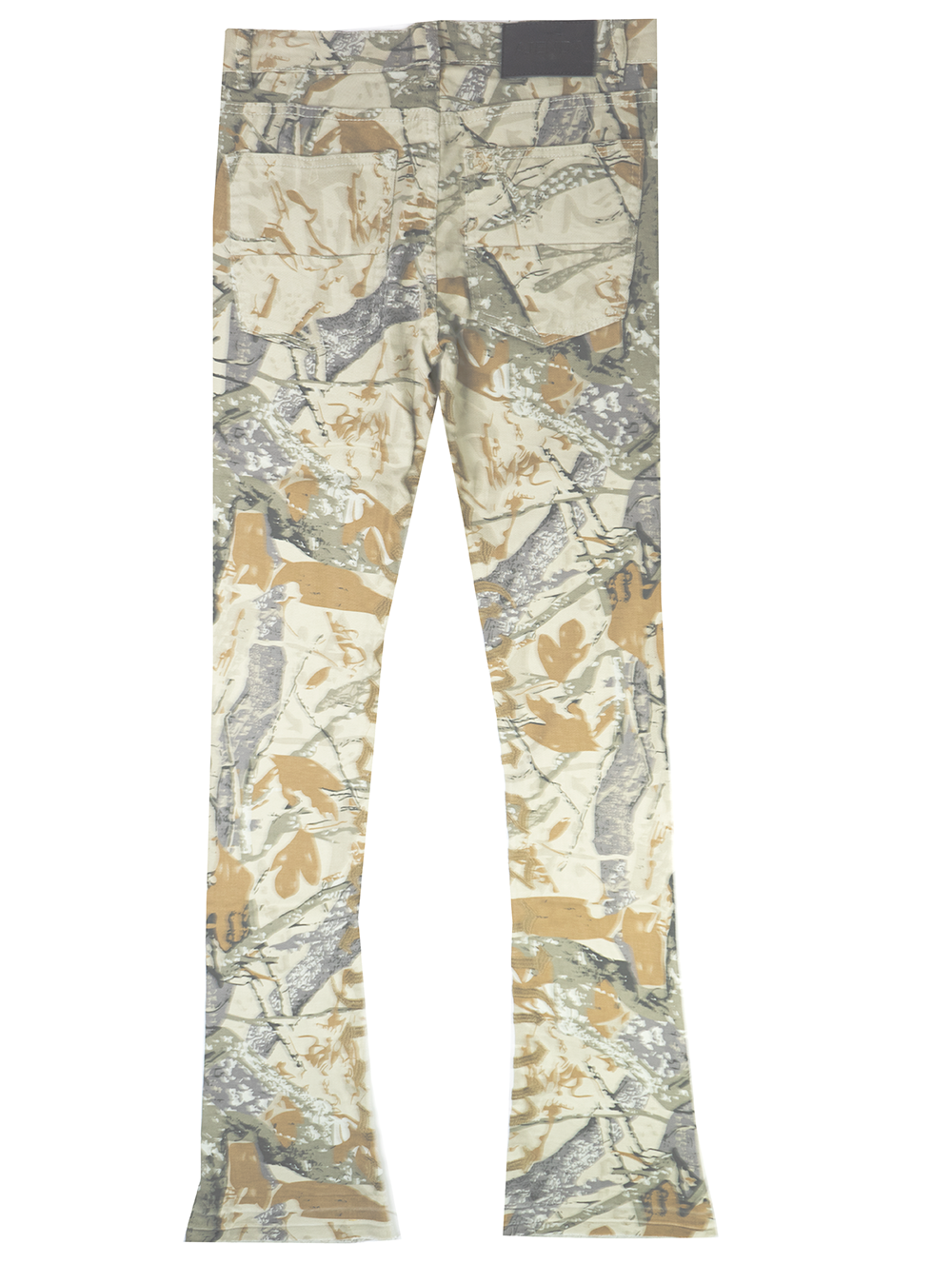 AJENDA STACKED FLAIR JEANS GREY TREE - AJD3015-RUTHLESS