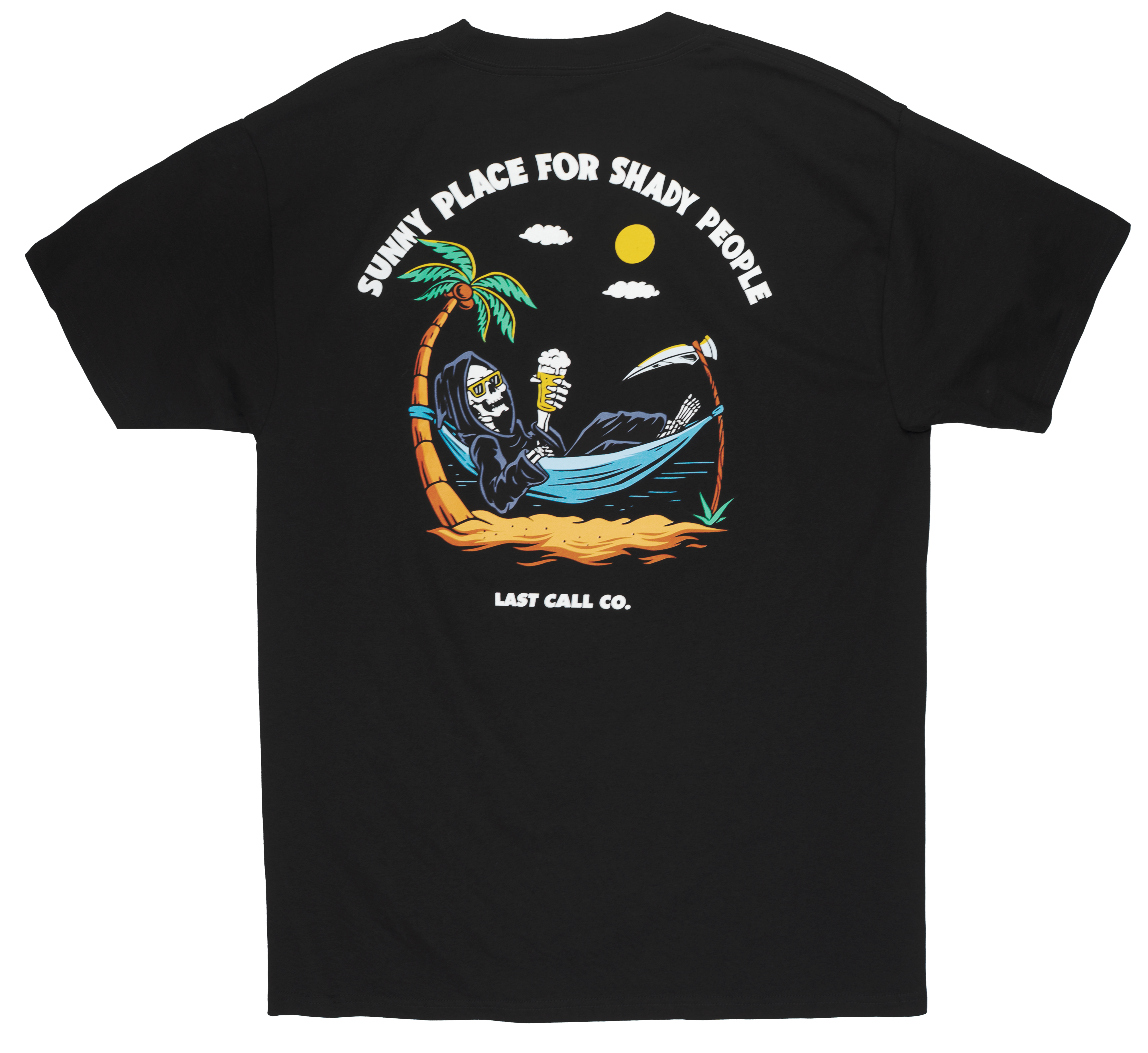 LAST CALL GRAPHIC T-SHIRT BLACK - LCC2421