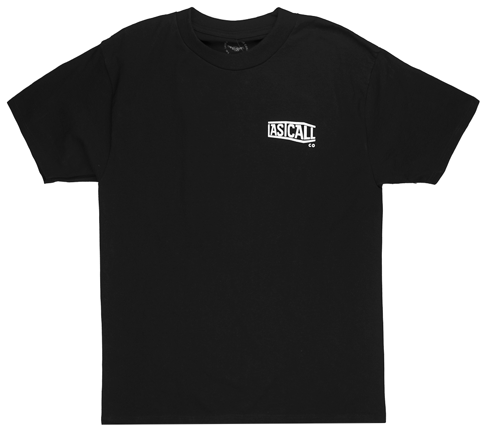 LAST CALL GRAPHIC T-SHIRT BLACK - LCC2421