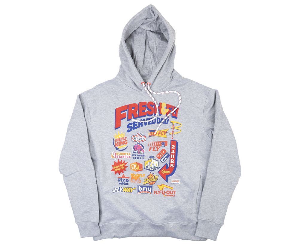 BORN FLY ASSORTED HOODIES - BFH06