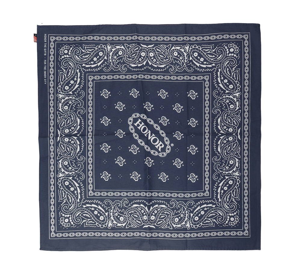 HONOR THE GIFT LOGO BANDANA NAVY - HTG2008003