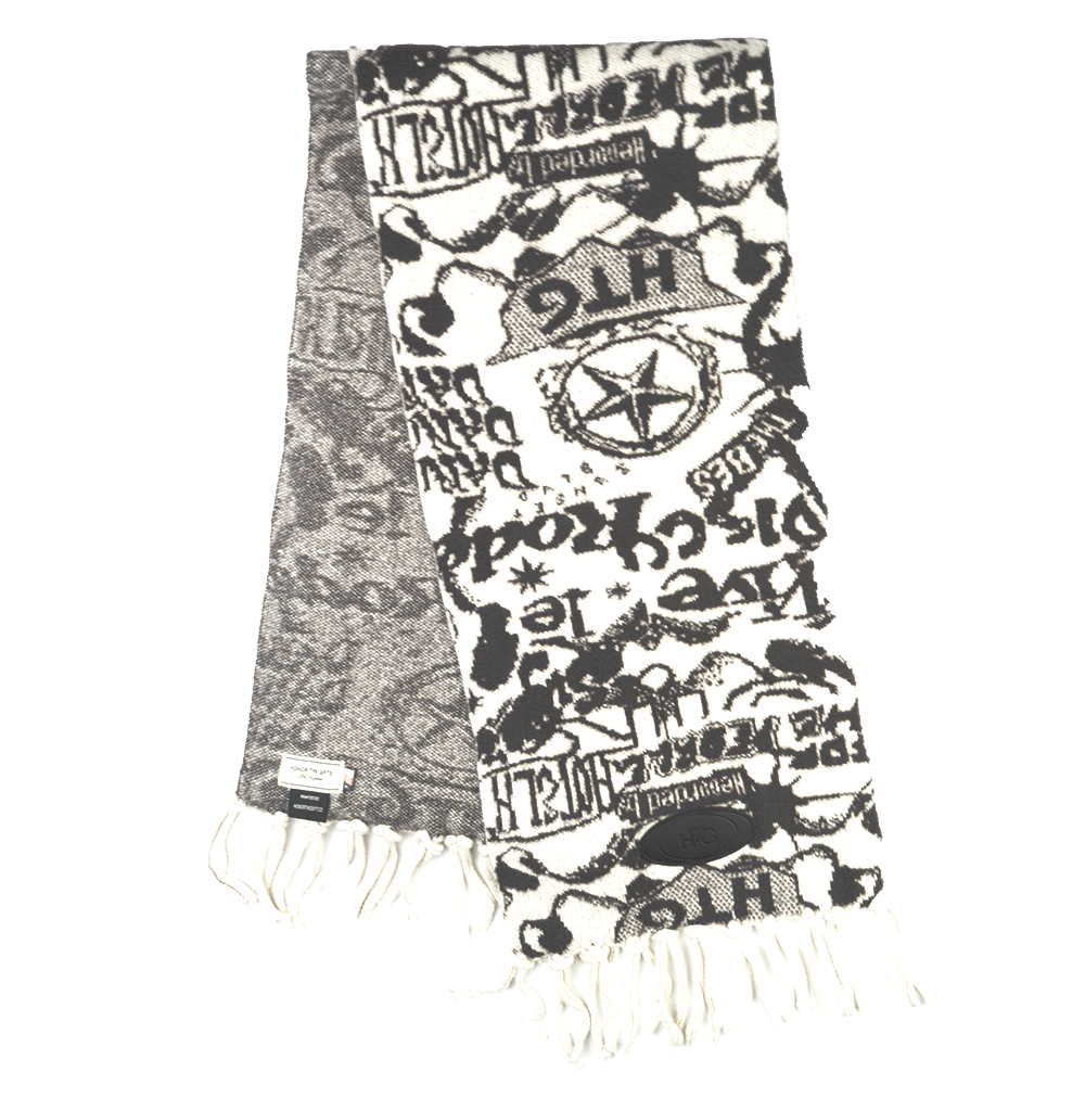 HONOR THE GIFT WOOL SCARF OATMEAL - HTG240481