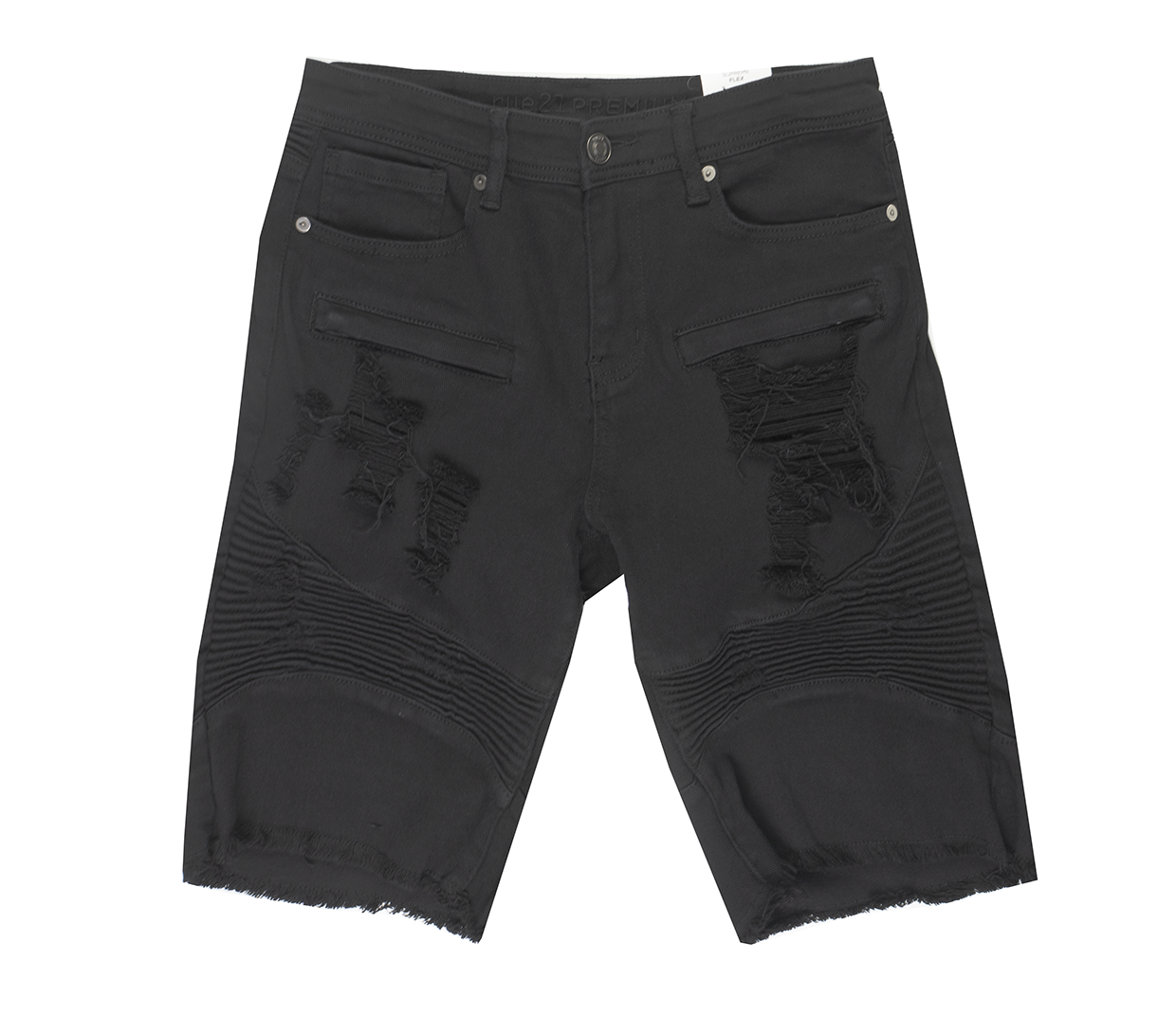 RUE 21 SUPREME FLEX TWILL SHORTS BLACK - 500-901