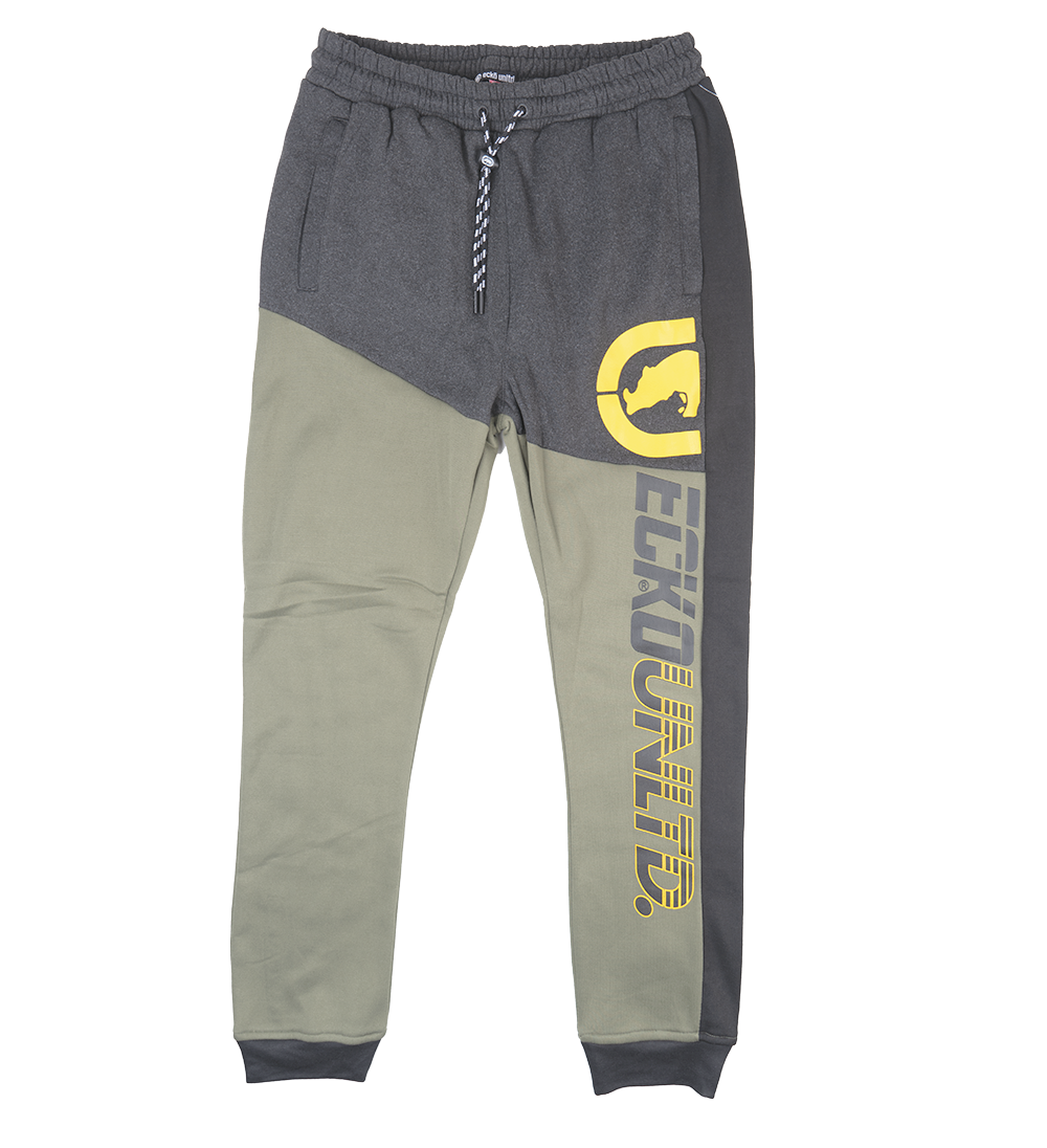 ECKO UNLTD FLEECE JOGGER PANTS OLIVE - EO31G646