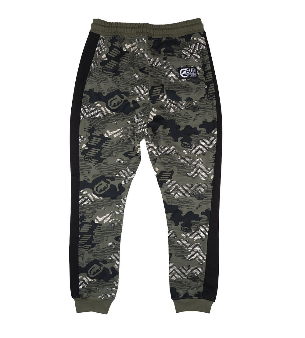 ECKO UNLTD FLEECE JOGGER PANTS OLIVE CAMO - EO31G632