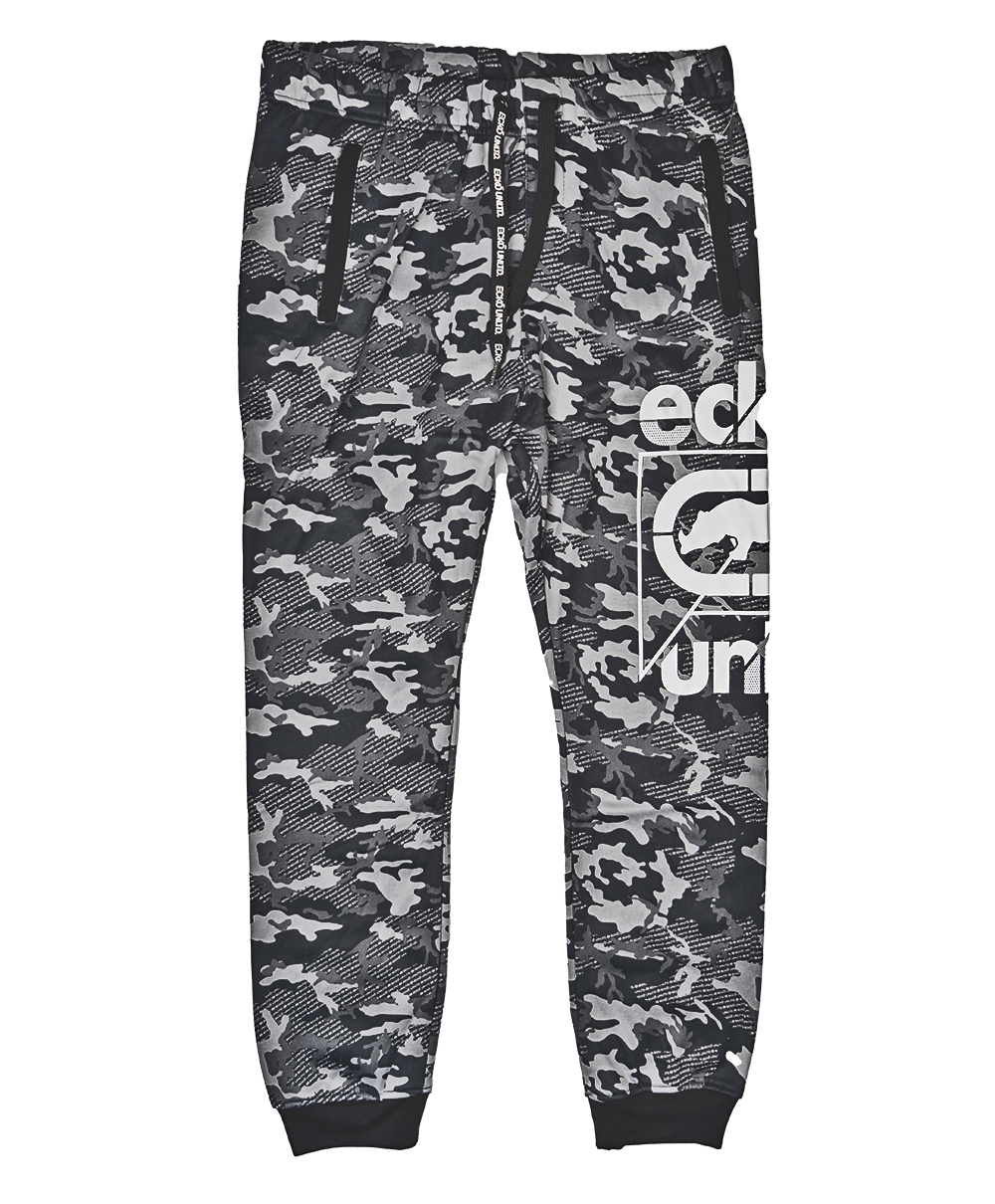 ECKO UNLTD FLEECE JOGGER PANTS BLACK - EO30G387B