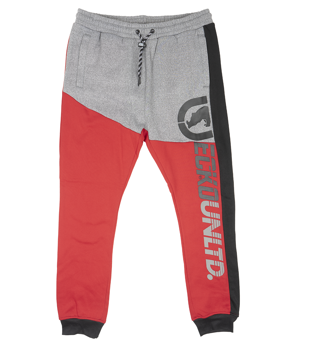 ECKO UNLTD FLEECE JOGGER PANTS TRUE RED - EO31G646