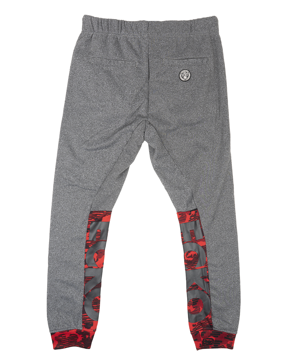 ECKO UNLTD FLEECE JOGGER PANTS BLACK MARLED - EO31G657