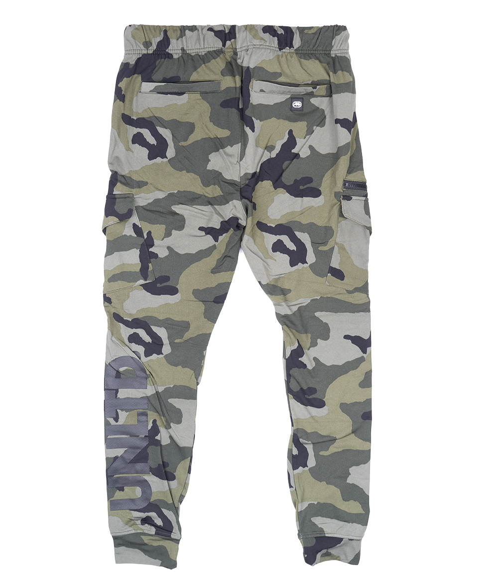 ECKO UNLTD FLEECE JOGGER PANTS COMBAT CAMO - EO12G643T