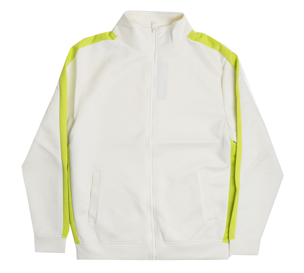 REBEL MINDS TRACK JACKET CREAM/LIME - 100-502