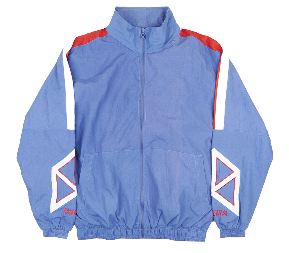 RAW GEAR WINDBREAKER JACKET BLUE STONE - RG501